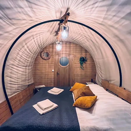 Glamping Spiritul Zimbrului Luxe tent Vama Buzăului