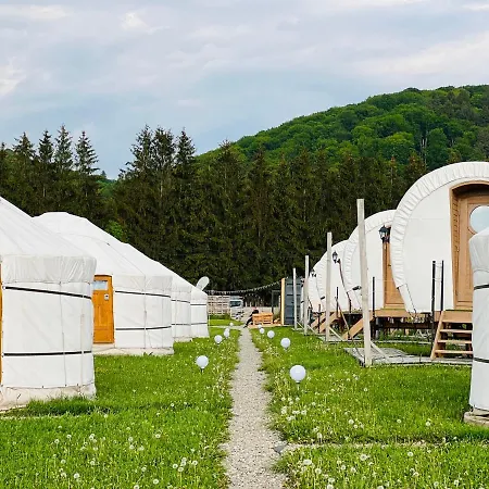Luxe tent Glamping Spiritul Zimbrului Vama Buzăului